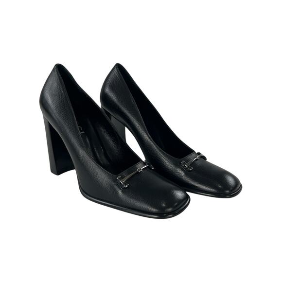 Gucci Leather Horsebit Pumps - Picture 1 of 8